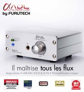 Convertisseur numérique analogique ADL By FURUTECH - GT40a