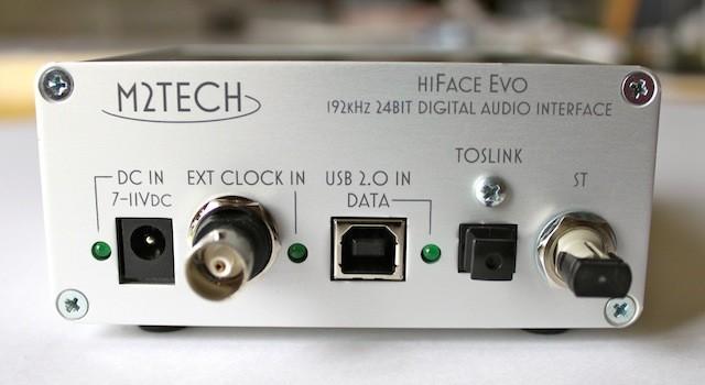 Convertisseur numérique analogique M2TECH - DAC EVO