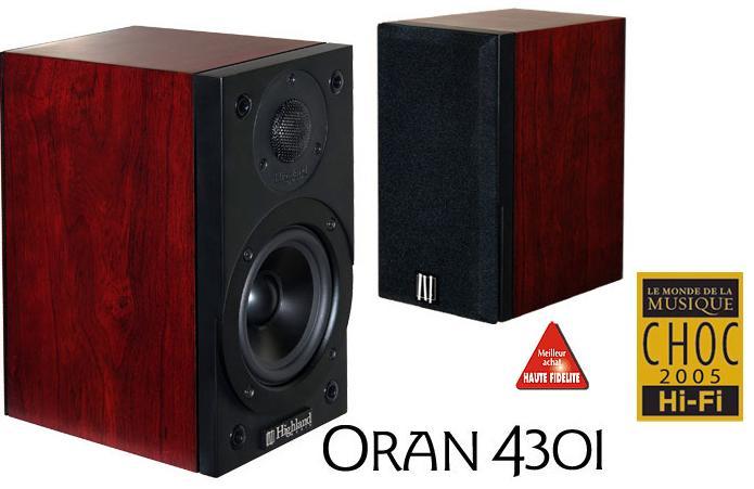 Enceintes bibliothèques Highland audio - Oran 4301