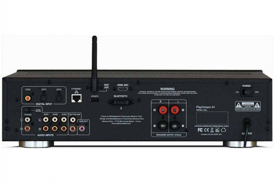 Advance Paris - PlayStream A1 Amplificateur intégré stéréo connecté