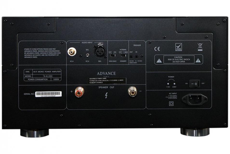 Advance Paris - X-A1200 Amplificateur de puissance Bloc mono