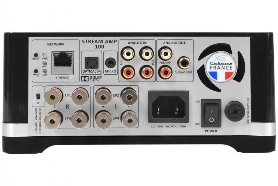 Cabasse - Stream AMP 100 Amplificateur intégré stéréo connecté