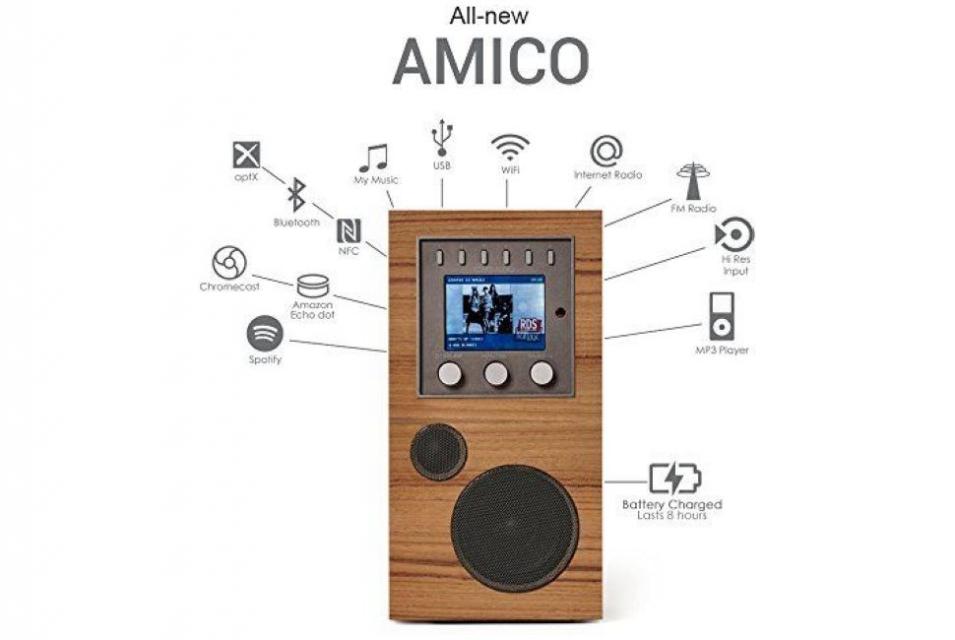 Como audio - Amico Radio FM / DAB / Bluetooth / Wifi portable