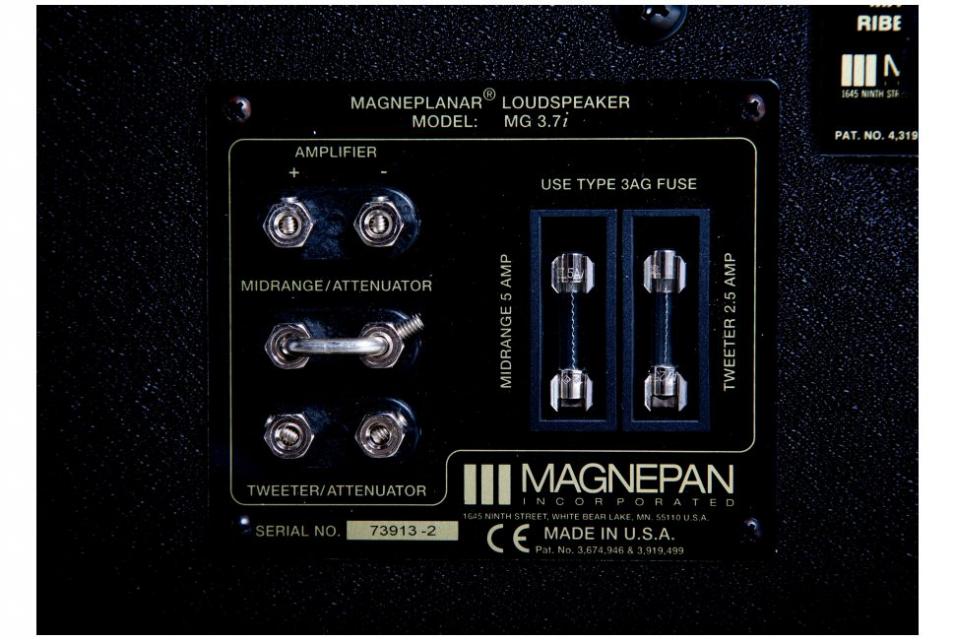 Panneaux acoustiques Magnepan - MG 3.7 i