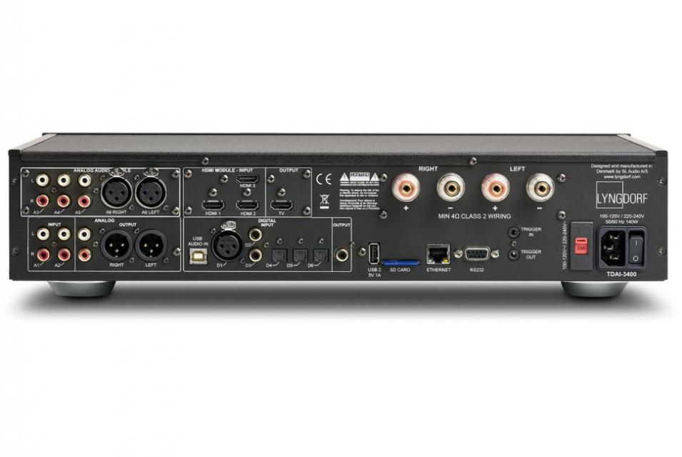 Lyngdorf - TDAI-3400 Amplificateur intégré stéréo