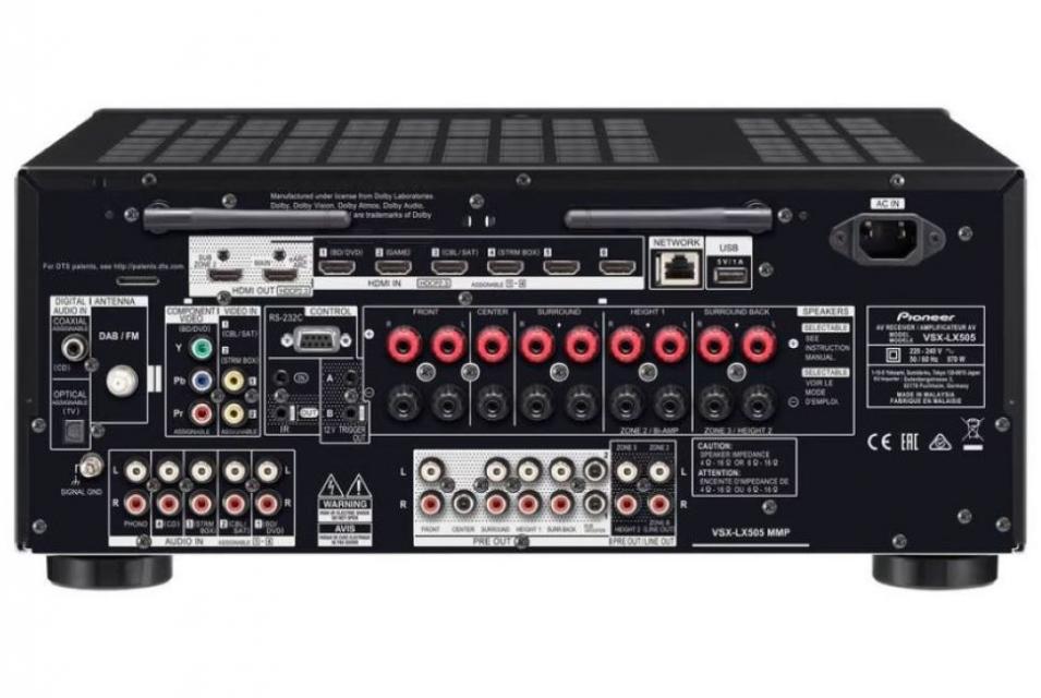 Pioneer - VSX-LX505 Amplificateur Audio Vidéo 9.2 