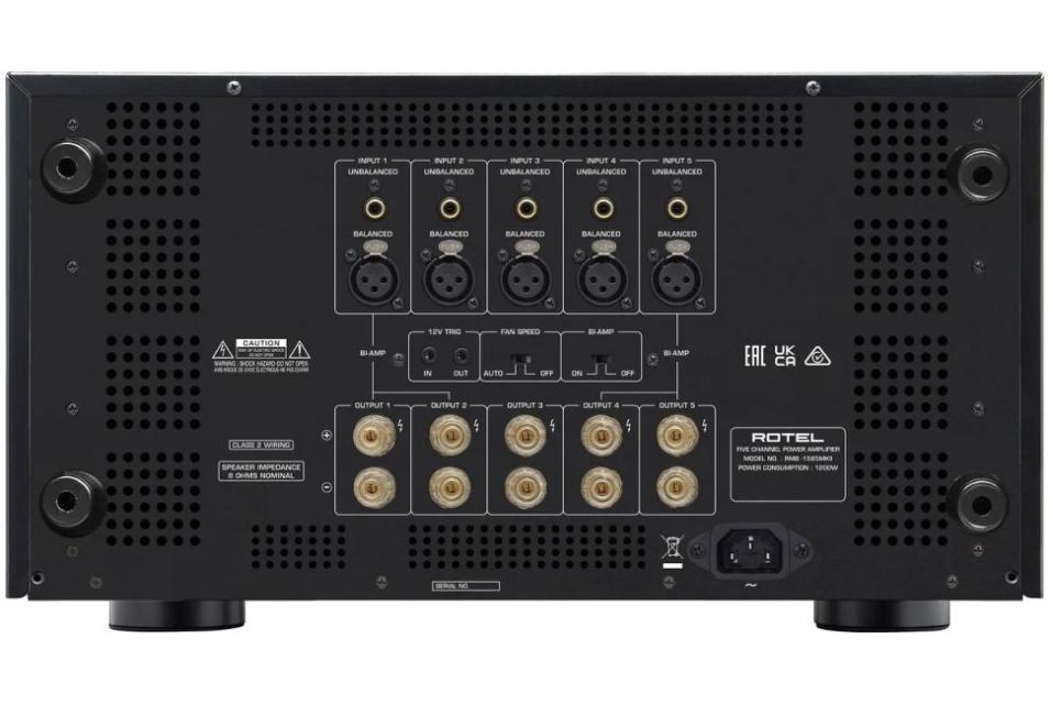 Rotel - RMB-1585 MKII  Amplificateur de puissance 5 Canaux