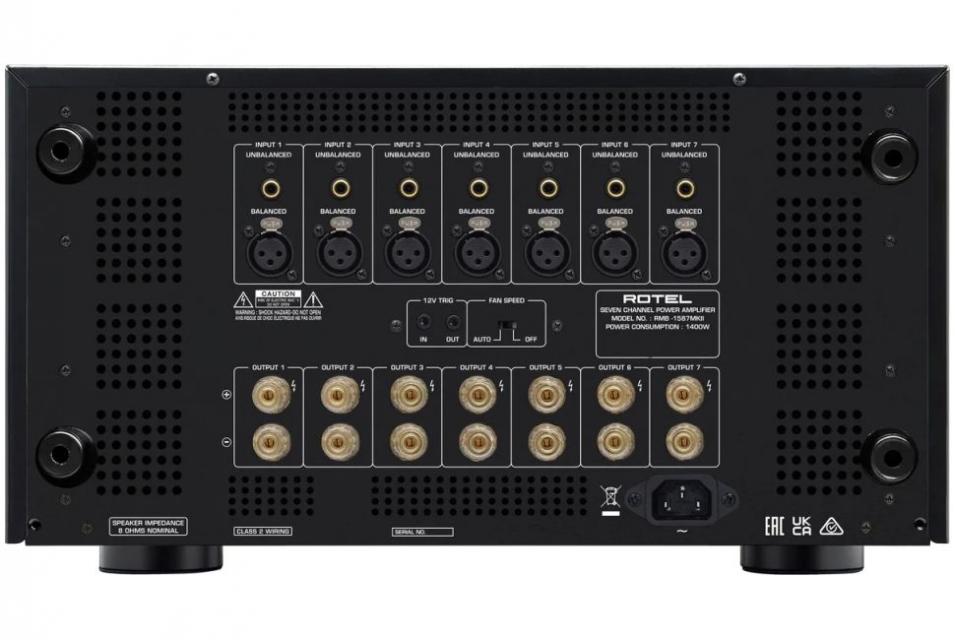 Rotel - RMB-1587 MKII Amplificateur de puissance 7 Canaux