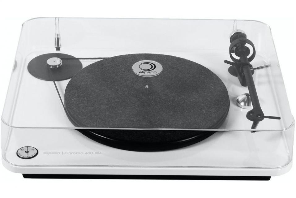 Elipson - Chroma 400 RIAA Platine vinyle à courroie préamplifié