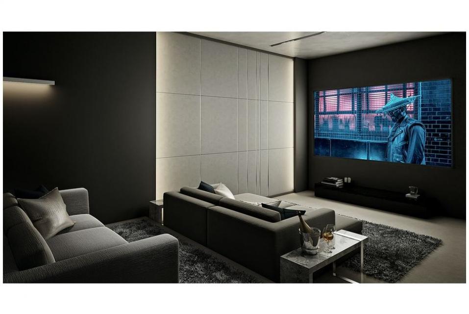 Lumene - Movie Palace UHD 4K Ecran de projection fixe sur cadre