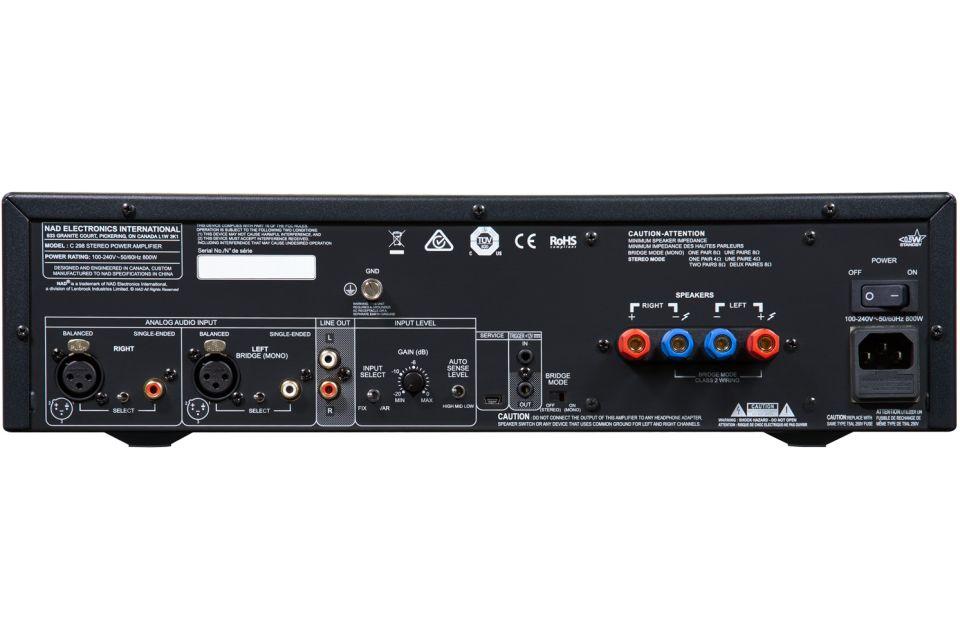 NAD - C 298 Amplificateur de puissance stéréo